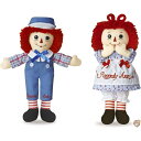 【4/30日限定★円高還元!!510円クーポン】Bundle of 2 Aurora Dolls - 12'' Raggedy Ann and Andy by ...
