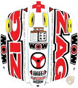 【 先着55名! 2日間限定ゾロ目555円クーポン】ワオ ワールドオブウォータースポーツ インフレータブルボート 2人用 WOW 12-1050 牽引ボート チ...