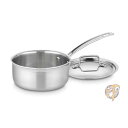 【30日限定500OFFクーポン配信】Cuisinart クイジナート MCP19-16N MultiCladカバー付きプロステンレス鍋 片手鍋 送料無料