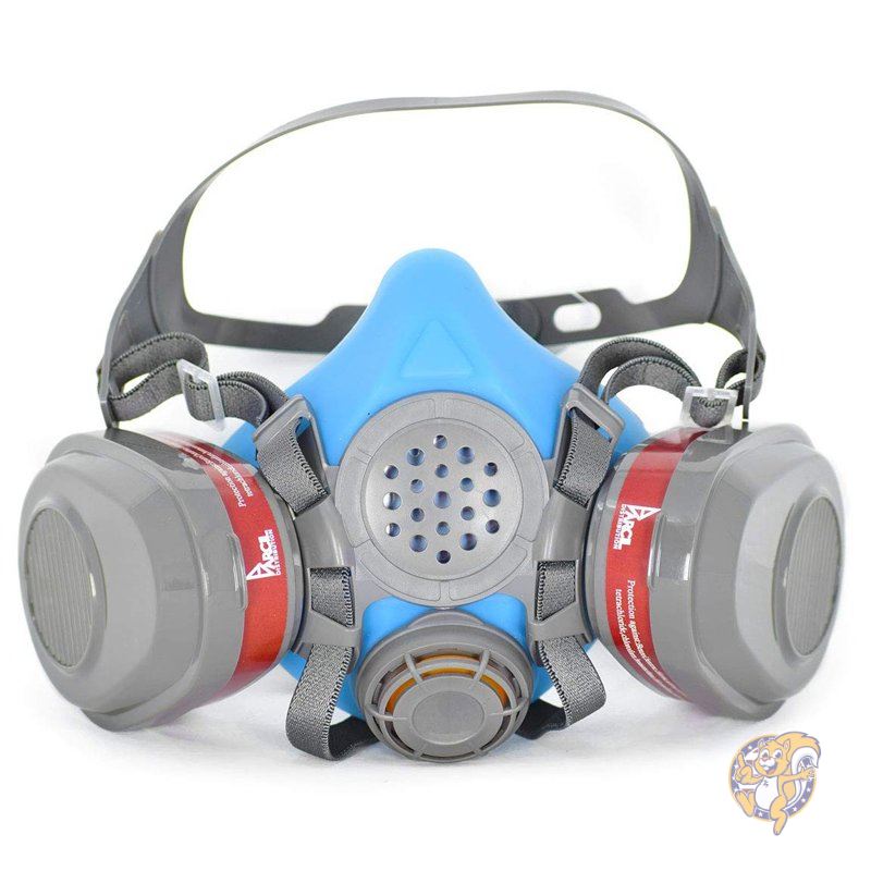 Parcil Distribution T-61 ハーフフェイスマスク 呼吸器 ASTM認定 送料無 ...