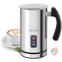 【10日26時間1000円クーポン20名様】セキュラ ミルクフォーマー Secura MMF003B 電動 ミルク泡立て器 ウォーマー 温度調整 送料無料