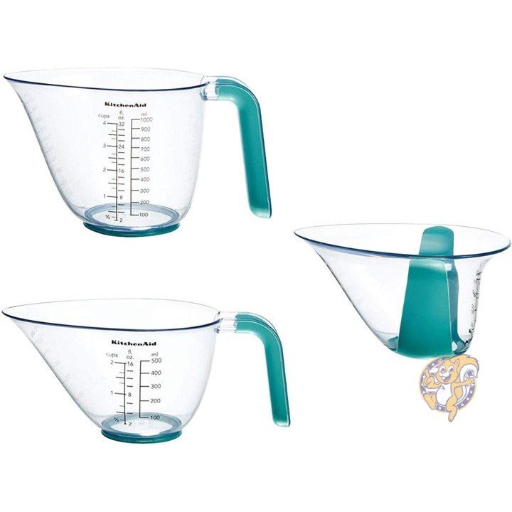 キッチンエイド 計量カップセット KitchenAid KO298OSAQA 3個入 アクアスカイ 送料無料