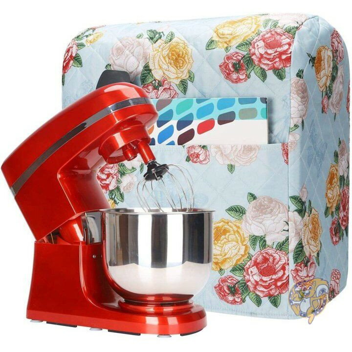 【最大2000円クーポン25日〜】スタンドミキサー用カバー TUYU フラワープリント KitchenAid キッチンエイド対応 送料無料