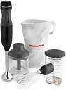 【 先着55名! 2日間限定ゾロ目555円クーポン】キッチンエイド ハンドブレンダー KitchenAid KHB2351OB 泡立て 多機能ブレンダー 送料無...