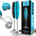 Zulay ミルクフォーマー Milk Boss 電動 自動 ミルク泡立て器 ハンディミニブレンダー 送料無料