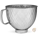 【 先着55名! 2日間限定ゾロ目555円クーポン】キッチンエイド ミキサー用 ボウル ステンレス 4.7L KitchenAid KSM5SSBQB 送料無料