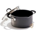 【14-15日限定!1000円クーポン20名様】オクソー ノンスティック ストックポット 蓋付き OXO 5.6リットル 鍋 ブラック 送料無料