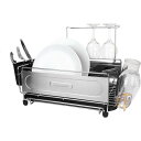 クイジナート ステンレス食器乾燥ラック Cuisinart 水切りボード&脚付きグラスホルダー付き 送料無料