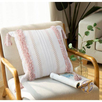 å󥫥С ܥإߥ Tufted Square Pink ꥫ͢ߡޯʥåѥС ̵