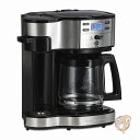 【28時間1000円クーポン!先着20名様】ハミルトンビーチ49980 コーヒーメーカー 2Way フルポット シングルコーヒーメーカー並行輸入 送料無料