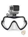 【 先着55名! 2日間限定ゾロ目555円クーポン】オクトマスク Octomask フレームレス GoPro Hero 3+ 互換 スキューバ マスク クリアー...