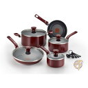 【 先着55名! 2日間限定ゾロ目555円クーポン】ティファール 調理器具セット T-FAL 2100096970 テフロン加工 14ピース入り レッド 送料無...