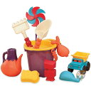バタットBトイズ ビーレディービーチバッグ サンドトイセット B. toys 砂遊びおもちゃ 送料無料