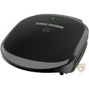 【14-15日限定!1000円クーポン20名様】ジョージフォーマン 電気グリル ブラック George Foreman GR136B パニーニプレス 送料無料