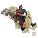 【14-15日限定!1000円クーポン20名様】スター ・ ウォーズ Star Wars フィギュア ヒーロー マッシャーズ シス スピーダー ダース モール B3832AS0 並行輸入品 送料無料