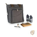 【 先着55名! 2日間限定ゾロ目555円クーポン】Picnic Time Sonoma Insulated Tote with Wine and Cheese...