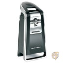 【15日限定888円クーポン】Hamilton Beach ハミルトンビーチ 76606ZA 自動缶切り 自動オープナー 電動缶切り スムーズ ブラック 並行輸入 送料無料
