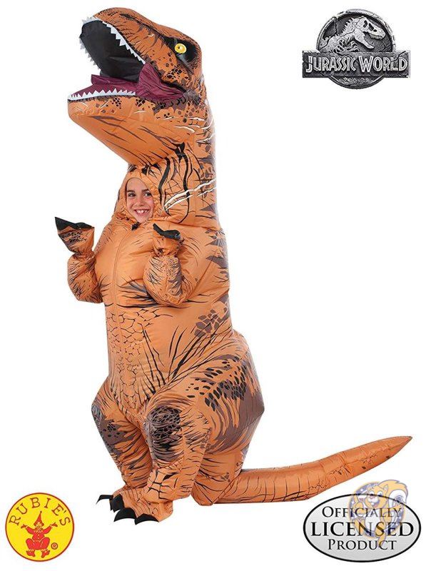 ルービーズ Rubie's ジュラシックワールド T-Rex ティーレックス インフレータブル コスチューム 子供用 スモール 並行輸入品 Jurassic W...