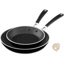 キッチンエイド フライパンセット KitchenAid KC2A08TPOB ミディアム 2枚 送料無料