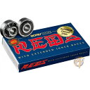【 先着55名! 2日間限定ゾロ目555円クーポン】スケートボードベアリング Bones 8パック Race Reds 送料無料