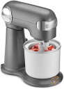 【14-15日限定!1000円クーポン20名様】クイジナート フルーツ&アイスクリームメーカー付属セット Cuisinart IC-50 ホワイト 送料無料