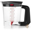 【 先着55名! 2日間限定ゾロ目555円クーポン】オクソー 計量カップ OXO 11198900 4カップ 脂肪セパレータ 脂肪分解 メジャーカップ 送料無料