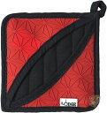 【先着50名様1000円クーポン】ロッジ トリベット/ポットホルダー 1ピース レッド/ブラック Lodge 鍋敷き 鍋つかみ 送料無料