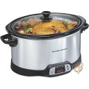 【 先着55名! 2日間限定ゾロ目555円クーポン】ハミルトンビーチ Hamilton Beach 8クオートプログラマブルスロークッカー デジタルタイマー シ...