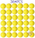 【1000円クーポン25日6時間限定!10名様】ゴルフ練習用ボール Dsmile ソフトタイプ36個セット アメリカ輸入品 練習用ゴルフボールまとめ買い やわらかいボール 送料無料
