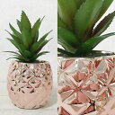 【先着30名様!全品555円OFF】人工多肉植物 観葉植物 ユニークなパイナップルプランターアメリカ輸入家具 アメリカ輸入雑貨 送料無料