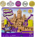 【1000円/555円クーポン配信中】キネティックサンドKinetic Sand 砂のお城プレイセット 6044142 砂遊び 送料無料