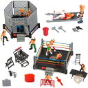 【14-15日限定!1000円クーポン20名様】トイベルト ToyVelt レスリングの玩具 レスラー リング付き (32ピース) アクションフィギュア 送料無料