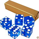 【1000円クーポン25日6時間限定!10名様】Trademark Poker A等級 シリアル番号付き カジノダイスセット 19mm(3)