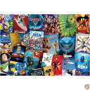 【30日限定500OFFクーポン配信】Ceaco 2000ピース ディズニー/ピクサー - 映画ポスタージグソーパズル 子供と大人用