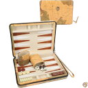 【19日20時〜!1000円クーポン20名様】Tan Map Style Travel Backgammon