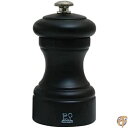 【15日限定888円クーポン】プジョー PEUGEOT ミル 胡椒 ペッパーミル 木製 粗さ調節 容量7g・10cm 手動 小型 フランス製 ビストロ ブラック...