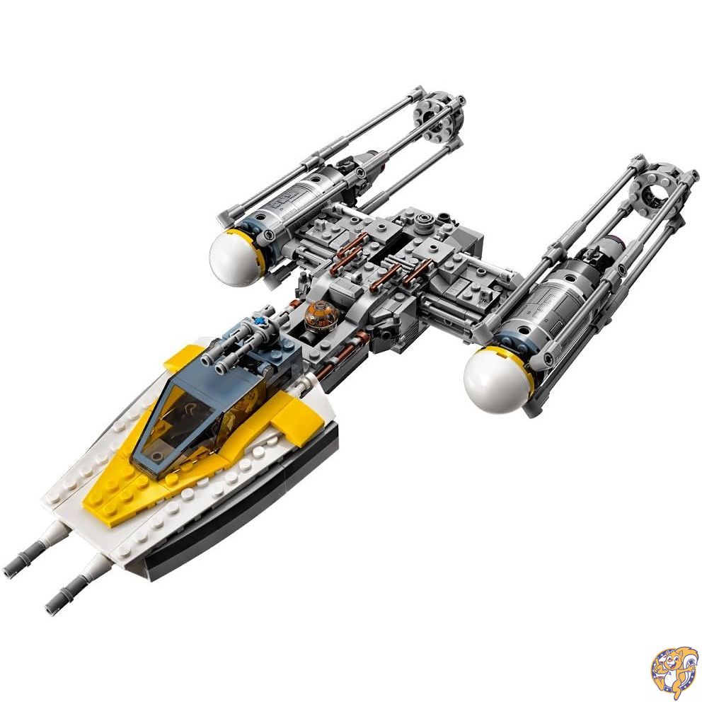 【最大2000円クーポン25日〜】(レゴ) LEGOスターウォーズHuOtSh Yウィングスターファイター75172組み立てセット 4組(691ピース)