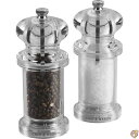 【 先着55名! 2日間限定ゾロ目555円クーポン】コール&メイソン ソルト・ペッパーミルセット 505 ソルト&ペッパーミルセット H50518P クリア