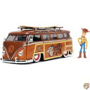 1:24 TOY STORY 1962 VOLKSWAGEN T1 BUS w/WODDY トイストーリー ミニカー