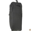 【 先着55名! 2日間限定ゾロ目555円クーポン】Maxpedition XBP 拡張可能なボトルポーチ (ブラック) 3.5 x 9インチ。