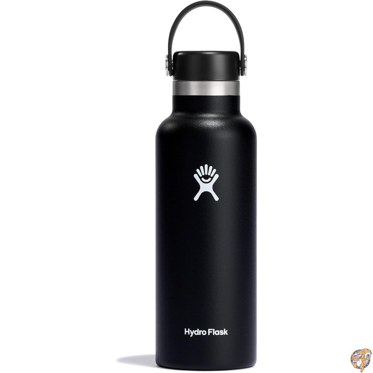 (Black, One Size) - Hydro Flask Double Wall Vacuum Insulated Stainless...