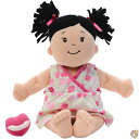 【4/30日限定★円高還元!!510円クーポン】Manhattan Toy Baby Stella ブルネット ソフトファーストベビードール 15インチ
