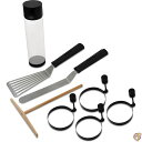 【 先着55名! 2日間限定ゾロ目555円クーポン】Cuisinart CGS-507 Griddle Kit, 7 Piece