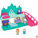 【 先着55名! 2日間限定ゾロ目555円クーポン】Fisher-Price リトルピープル幼児用おもちゃ ディズニー アナと雪の女王 アレンデル城 プレイセッ...