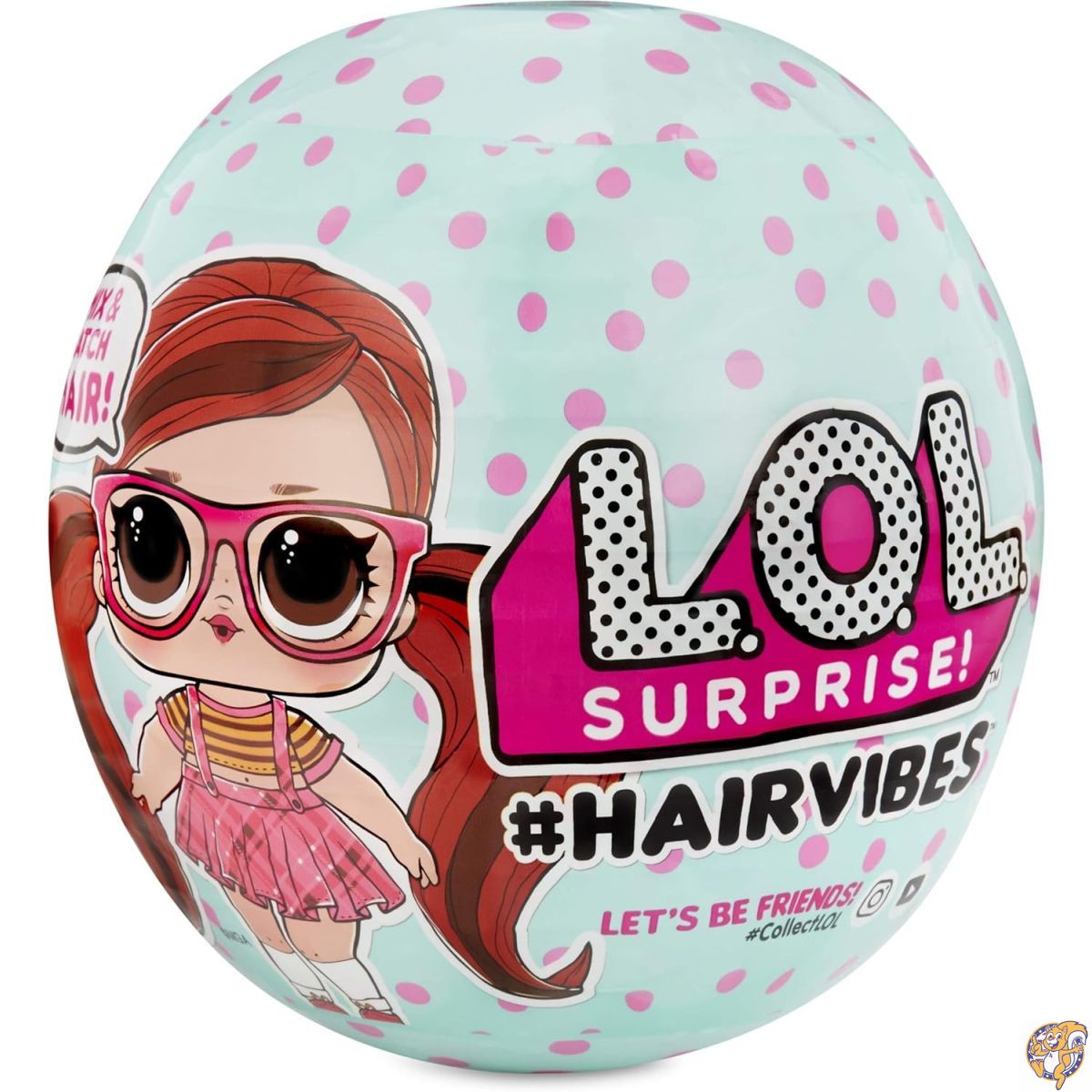 L.O.L. Surprise! #Hairvibes Dolls with 15 Surprises and Mix & Match Ha...