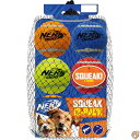 【 先着55名! 2日間限定ゾロ目555円クーポン】Nerf Dog 12ピース 犬のおもちゃ ギフトセット 2.5インチのきしむテニスボール 12個パック ナ...