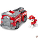 【30日限定500OFFクーポン配信】Paw Patrol 緊急車両セレクション | フィギュア付き基本車両、フィギュア:マーシャル