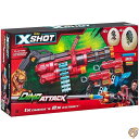 【最大2,025円OFFクーポン配布中】ZURU X-Shot 恐竜アタック ディノバトルパック (オメガ1個、絶滅2個、卵8個、ダーツ98個)