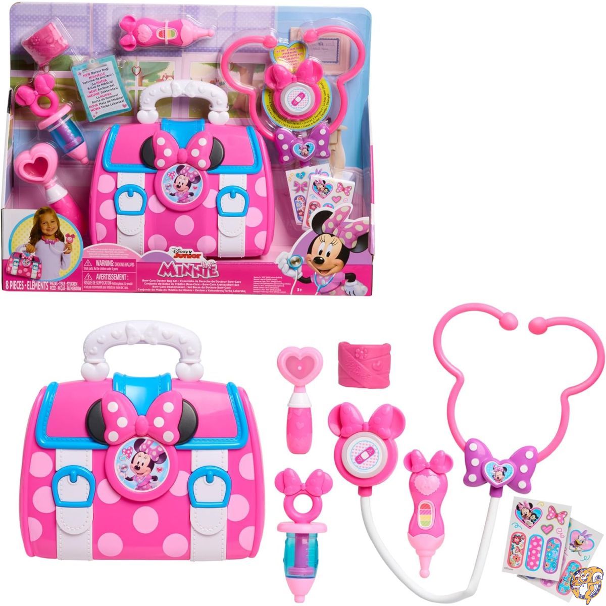 【クーポン配信中】Disney(ディズニー) ミニー ボウケア ドクターバッグセット