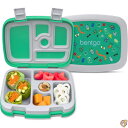 【14-15日限定!1000円クーポン20名様】Bentgo Kids Prints Leak-Proof, 5-Compartment Bento-Style Lunch Box - Ideal Portion Sizes for Ages 3 to 7 BPA-Free, Dishwasher Safe, Food-Safe Materials 2023 Collection (Bug Buddies)